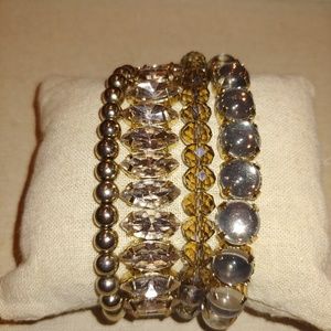 Loft Beaded Stretch Bracelets